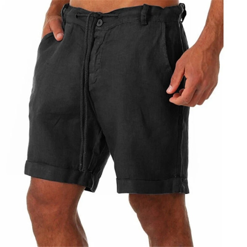 Iven Short Homme – Ľahké neformálne 3/4 nohavice na leto, pláž a mesto