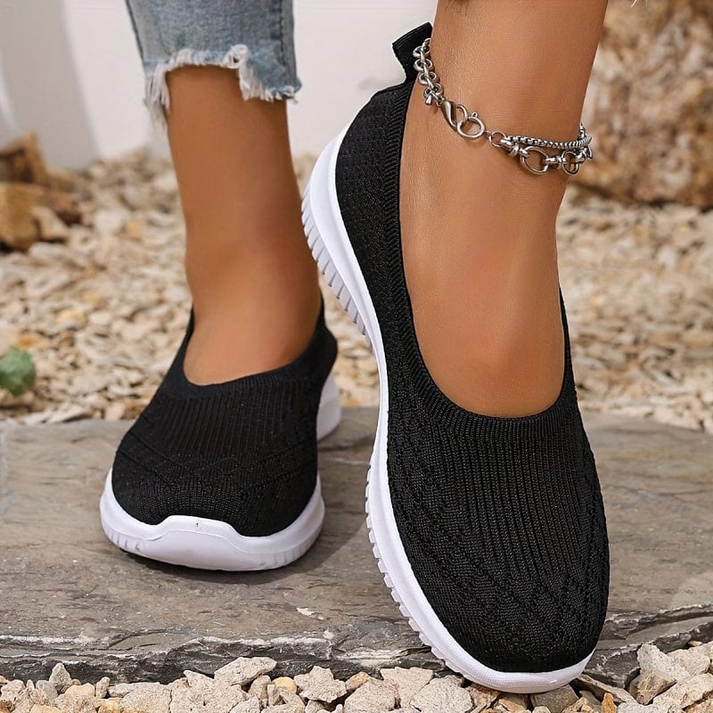 Dámske slip-on tenisky Dina – Ľahké, pohodlné, priedušné a pružné topánky bez šnúrok