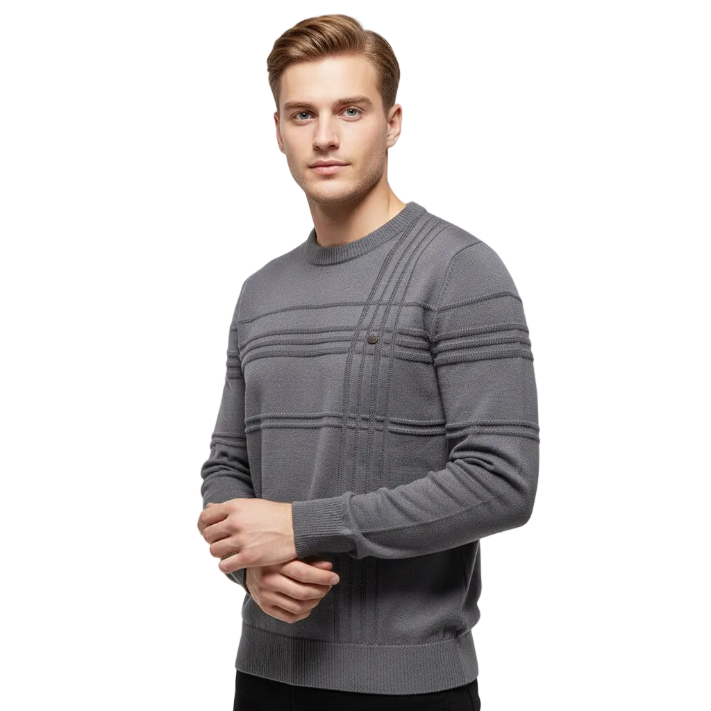 Ymo Camisola de Malha Homem Clássica – Corte Regular, Conforto Superior e Estilo Versátil