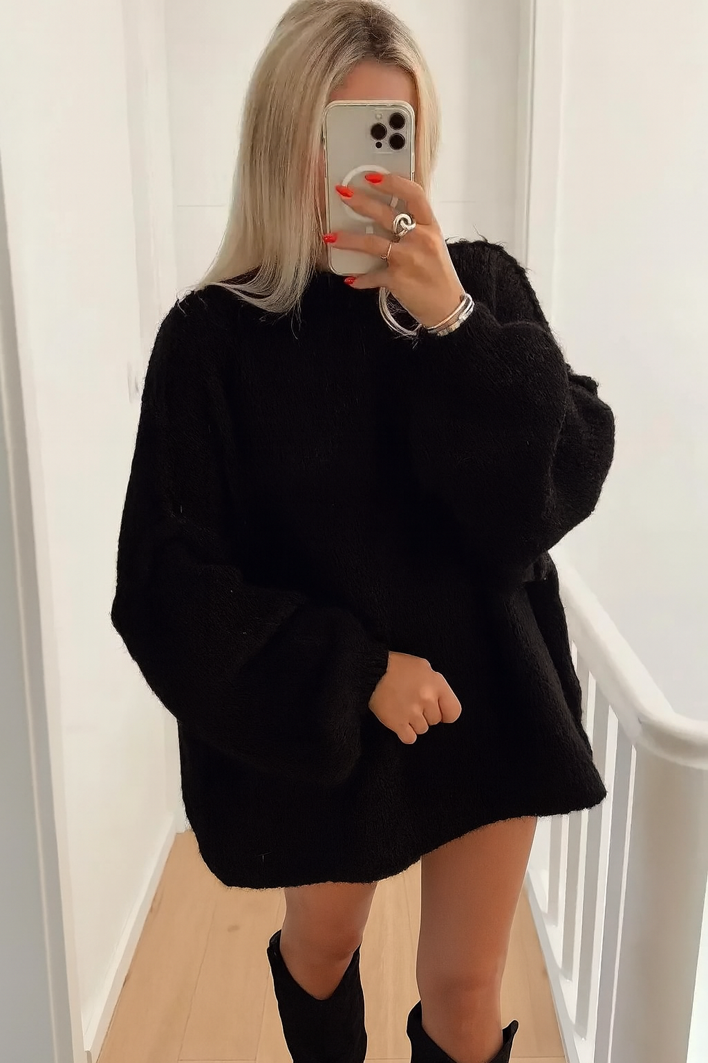 Arleth sweter oversize z dzianiny dla kobiet – miękki premium sweter zimowy z luźnym krojem