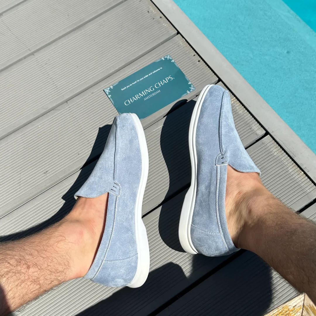 Edward férfi mokaszinok – elegáns velúr cipők kényelmes talppal és sokoldalú stílussal