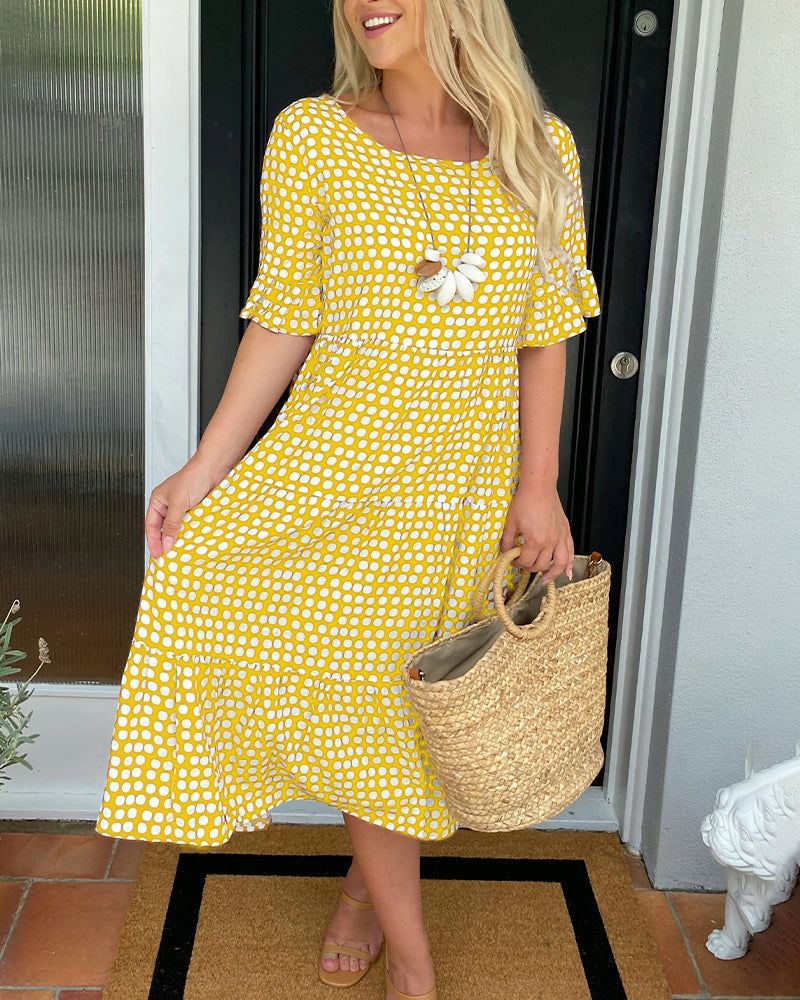 Kim Robe d’Été Elegant Kvinde – Klassisk Snit & Flatterende Silhuet til Enhver Lejlighed
