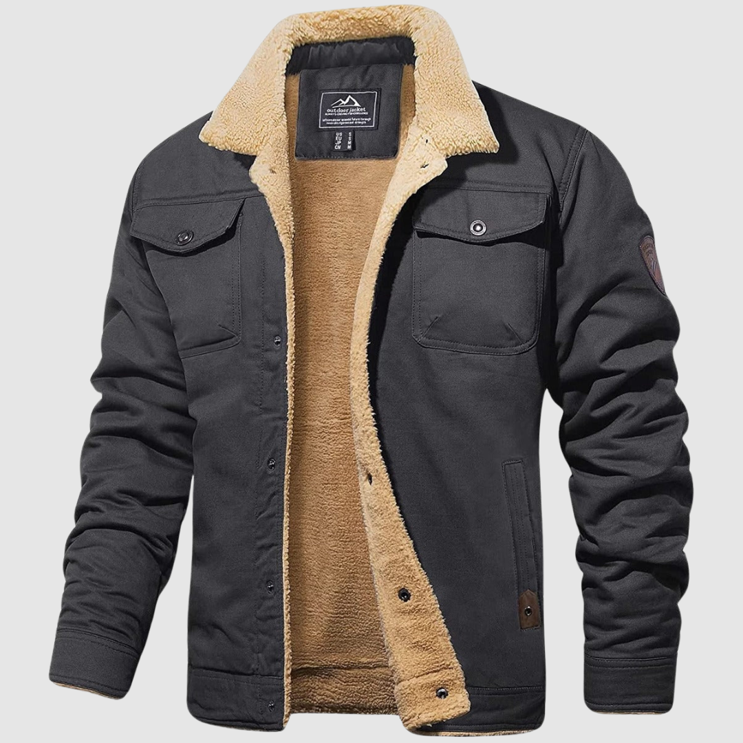 Jameson Veste Bomber Homme – Style Moderne Chaud & Coupe Confortable Toutes Saisons