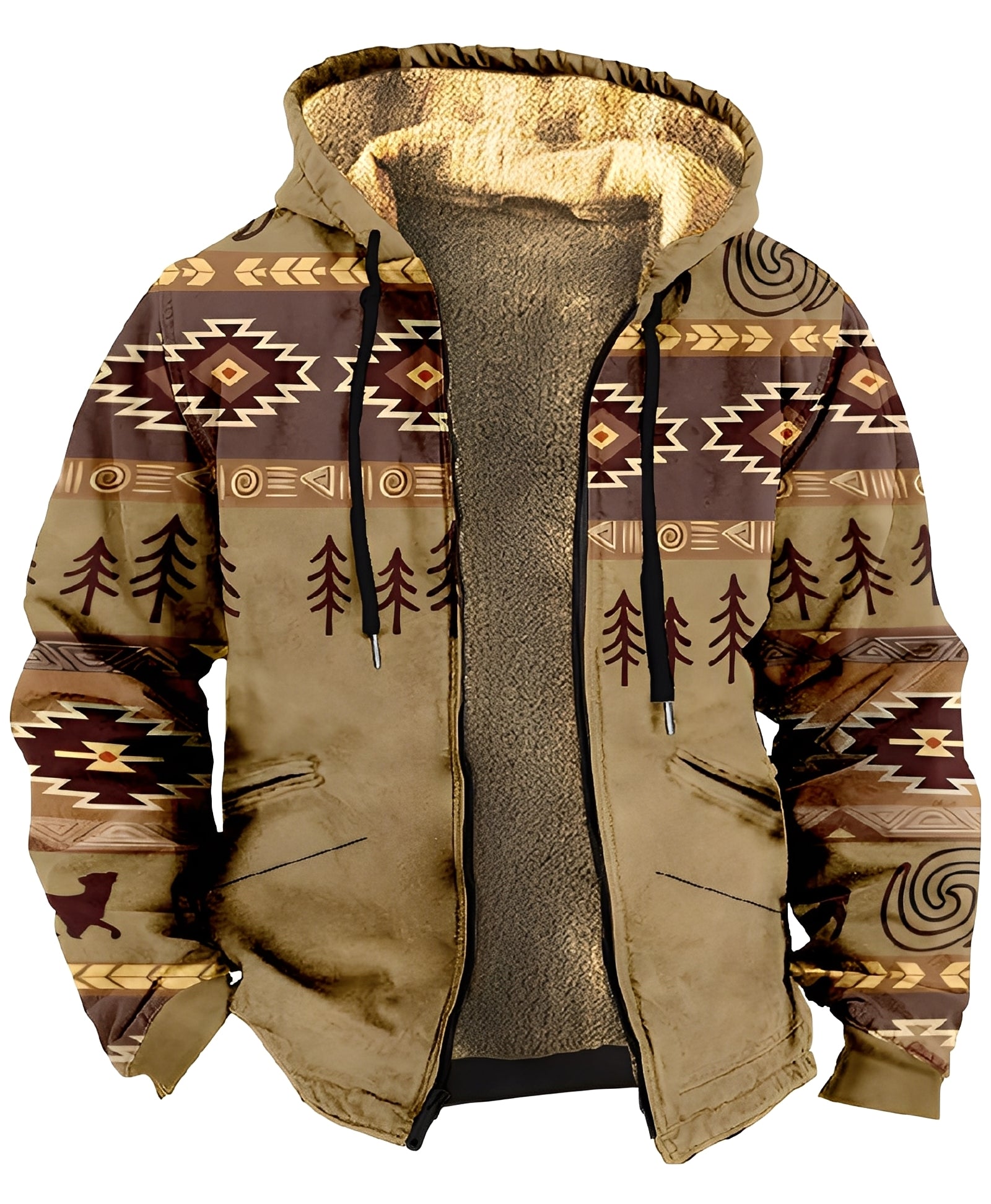 Mervin Veste Homme – Sweat à Capuche Bloc de Couleurs en Tissu Doux & Respirant