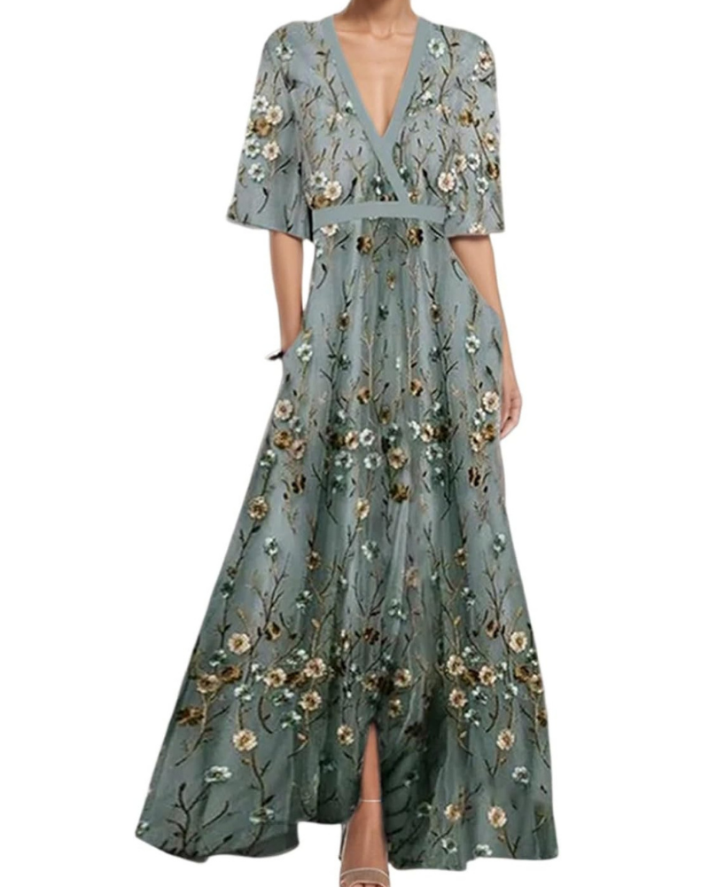 Tessa Robe Femme – Robe Été Élégante, Coupe Fluide & Style Boho Polyvalent