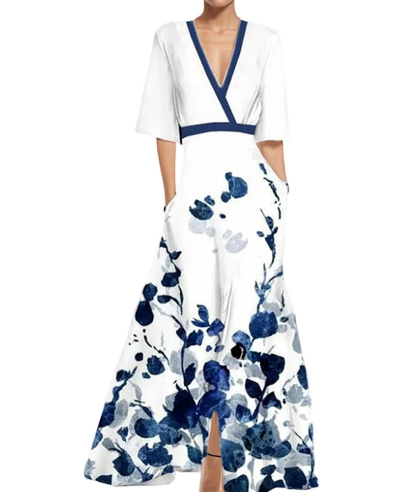 Tessa Robe Femme – Robe Été Élégante, Coupe Fluide & Style Boho Polyvalent
