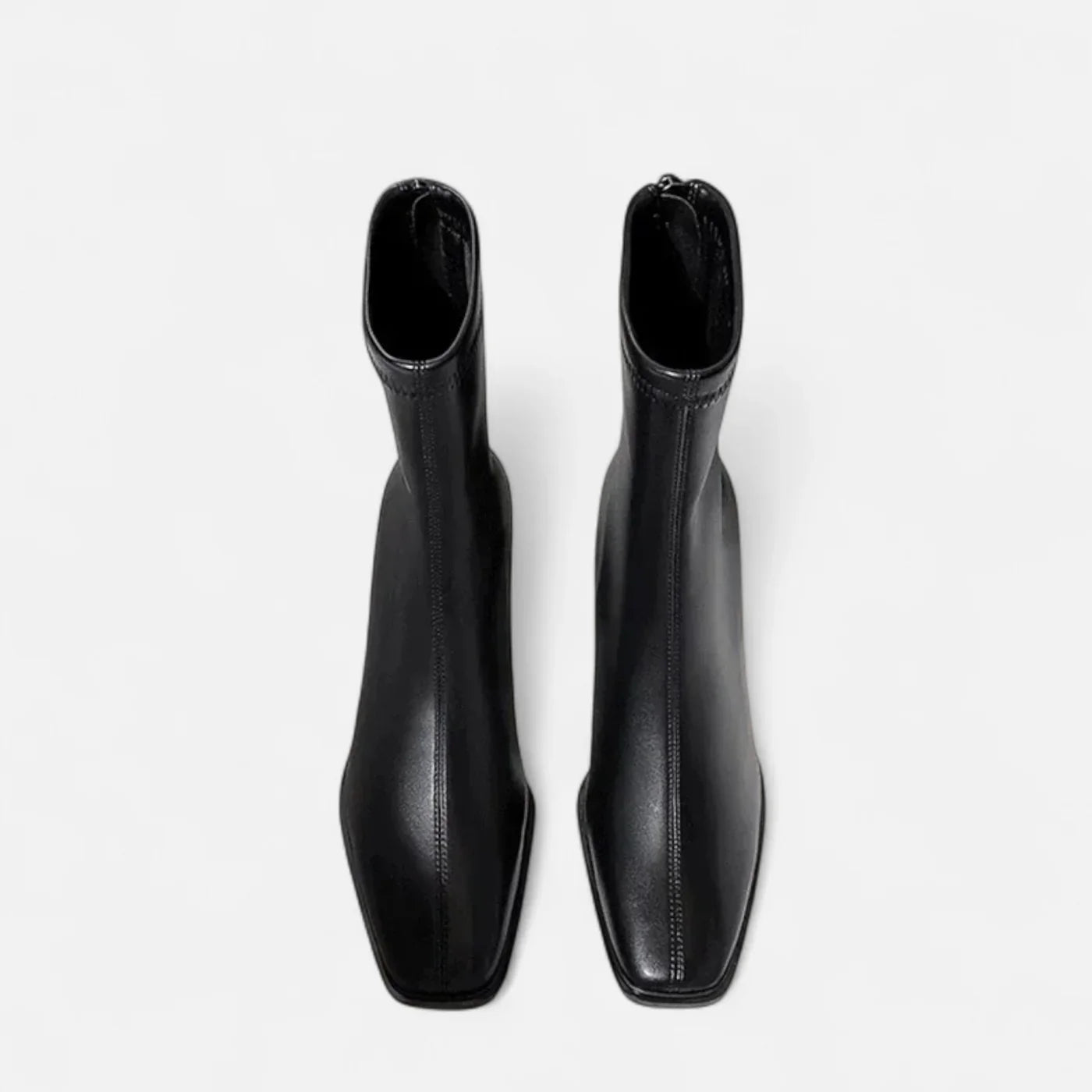 Madison Dámske Členkové Topánky – Vintage Zimné Členkové Topánky so Štvorcovou Špičkou, Teplou Podšívkou a Hrubým Opätkom