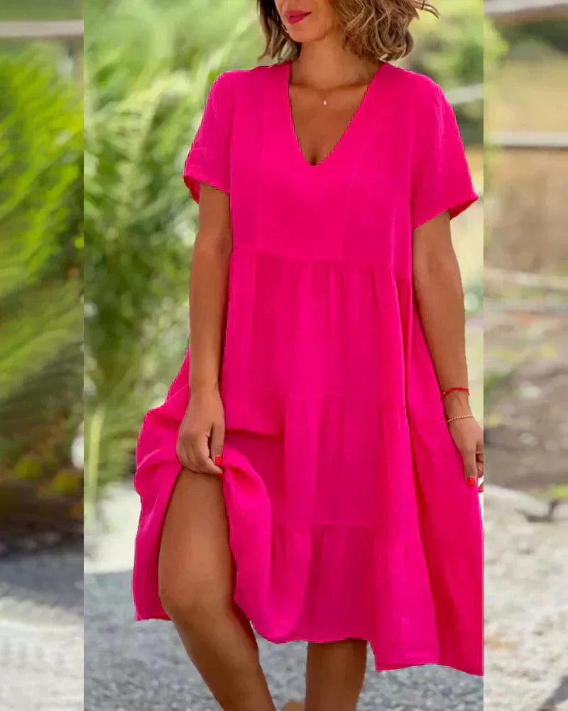 Robe de Cocktail Femme Desarae – Robe Midi Épaules Dénudées avec Silhouette Élégante pour Événements Spéciaux