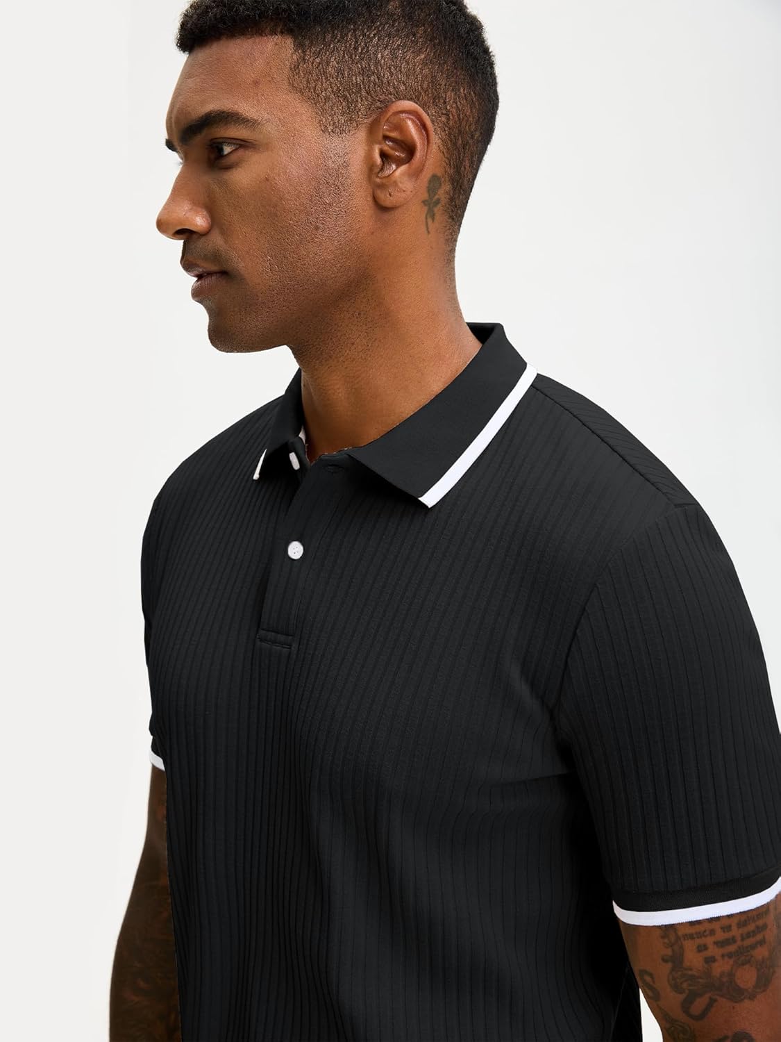 Adrien Polo Homme – Polo Maille Stretch, Léger & Style Business Casual Élégant