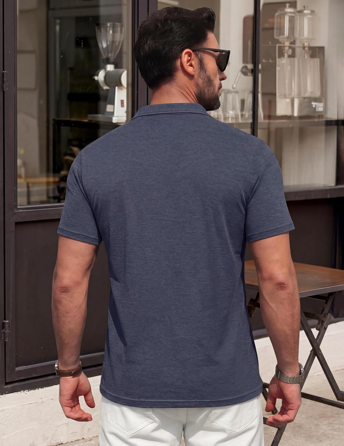 Leonel Polo Homme – lehké bavlněné polo, kapsa a styl casual chic na léto