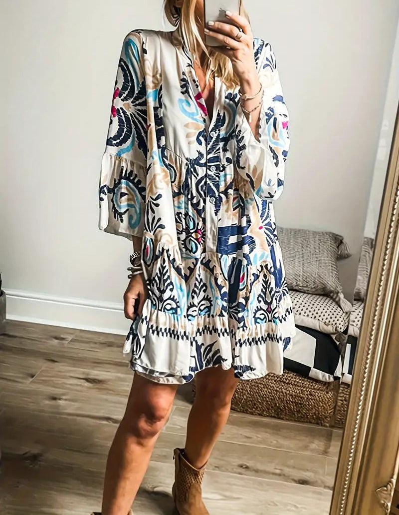 Leigh Robe Courte Femme – Mini-Robe Féminine & Légère pour Été Chic et Style Décontracté