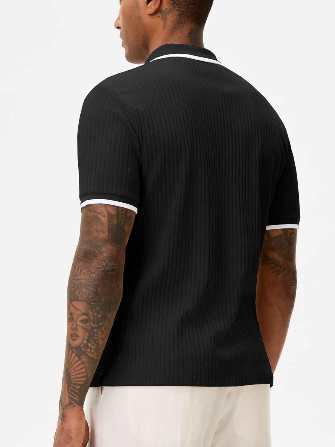 Adrien Polo Homme – Polo Maille Stretch, Léger & Style Business Casual Élégant