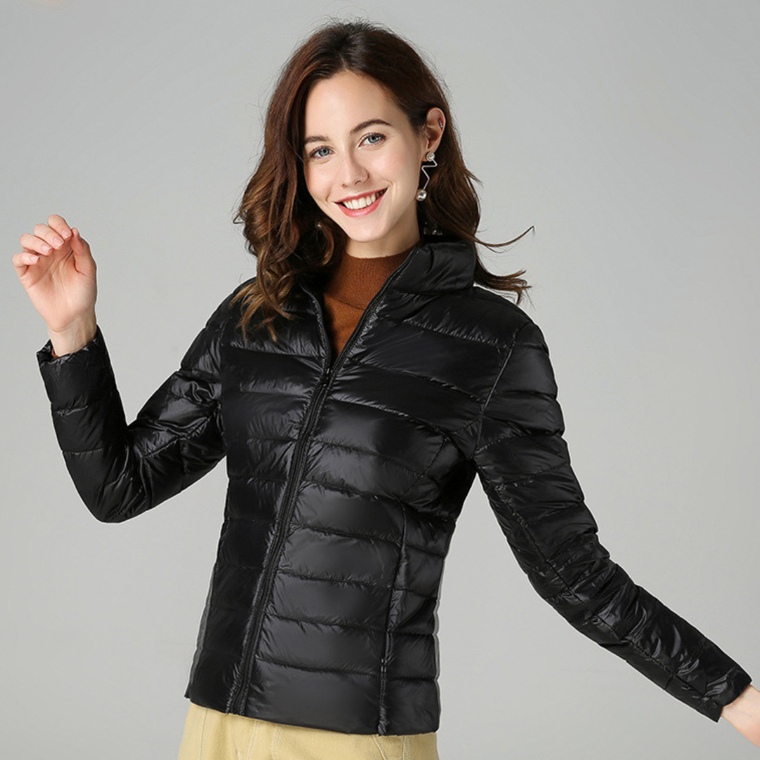 Aurora Veste Femme – Veste Imperméable Ultra-Légère & Polyvalente pour Mi-Saison