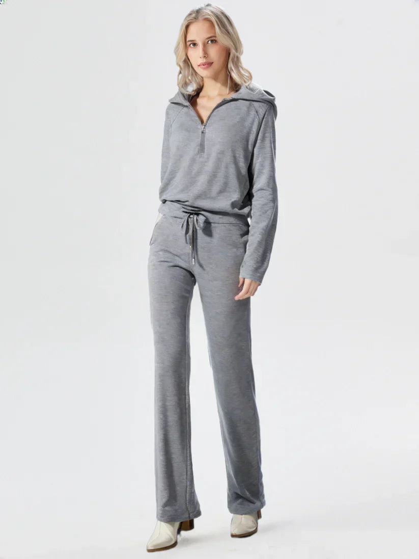 Ellie Ensemble Loungewear Femme – Set casual confortabil cu croială elegantă și țesătură moale