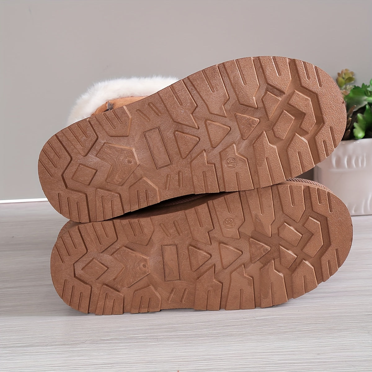 Zainab Bottes Hiver Femme – Warme Thermische Fütterung & Bequeme Rutschfeste Sohle