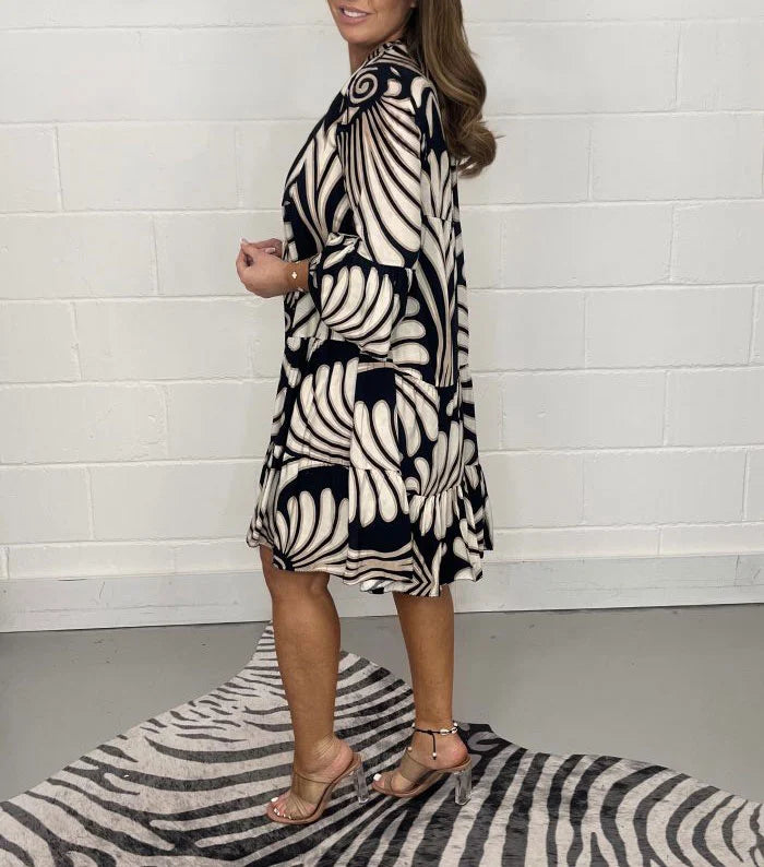 Zomerse jurk voor dames Olivia – lichte elegante jurk met flatterende pasvorm voor elke gelegenheid