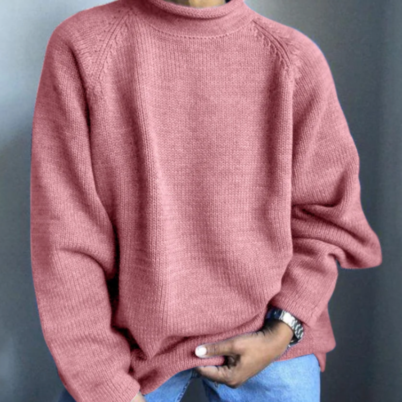 Bobby Pull Heren – Effen Comfortabele & Elegante Trui voor een Moderne Dagelijkse Stijl