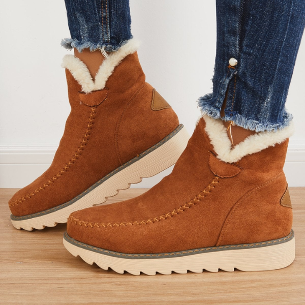 Blair Dames Enkellaarzen met Bont – Warm, Comfortabel & Veelzijdige Stijl voor de Winter