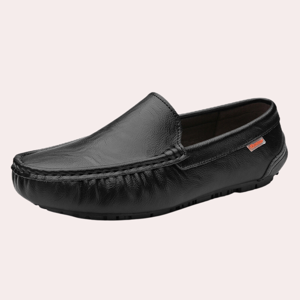 Emerson Mocassins Herre i Læder – Elegante Slip-On Sko & Holdbar Komfort