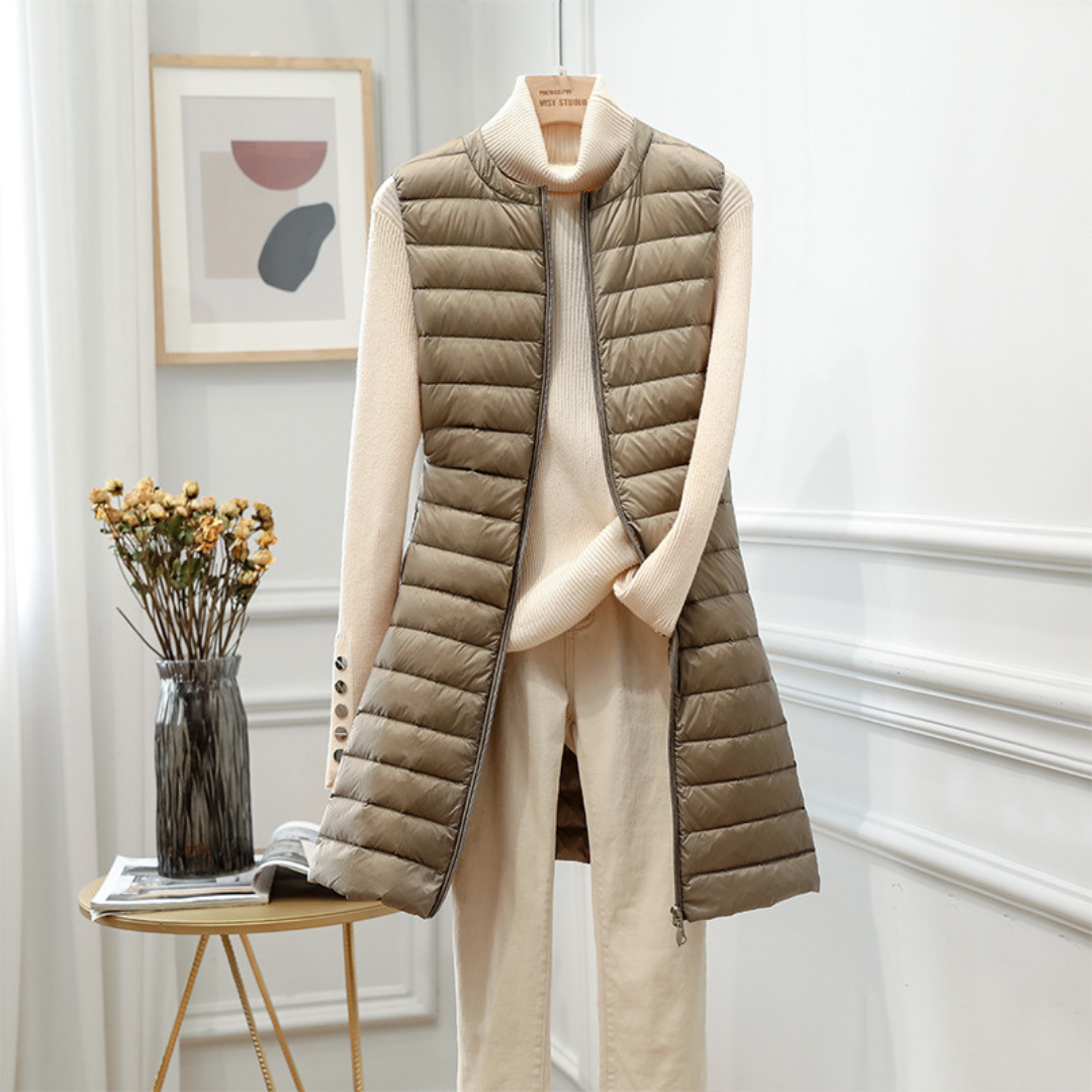 Premier Veste Femme – Ultraleichte ärmellose Daunenjacke & ideal für den Frühling