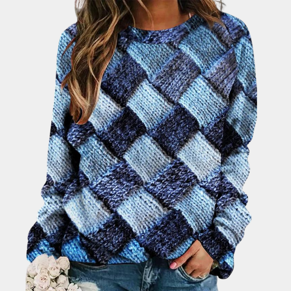 Karina Pull Femme – Suéter de punto colorido, estilo casual y comodidad de moda
