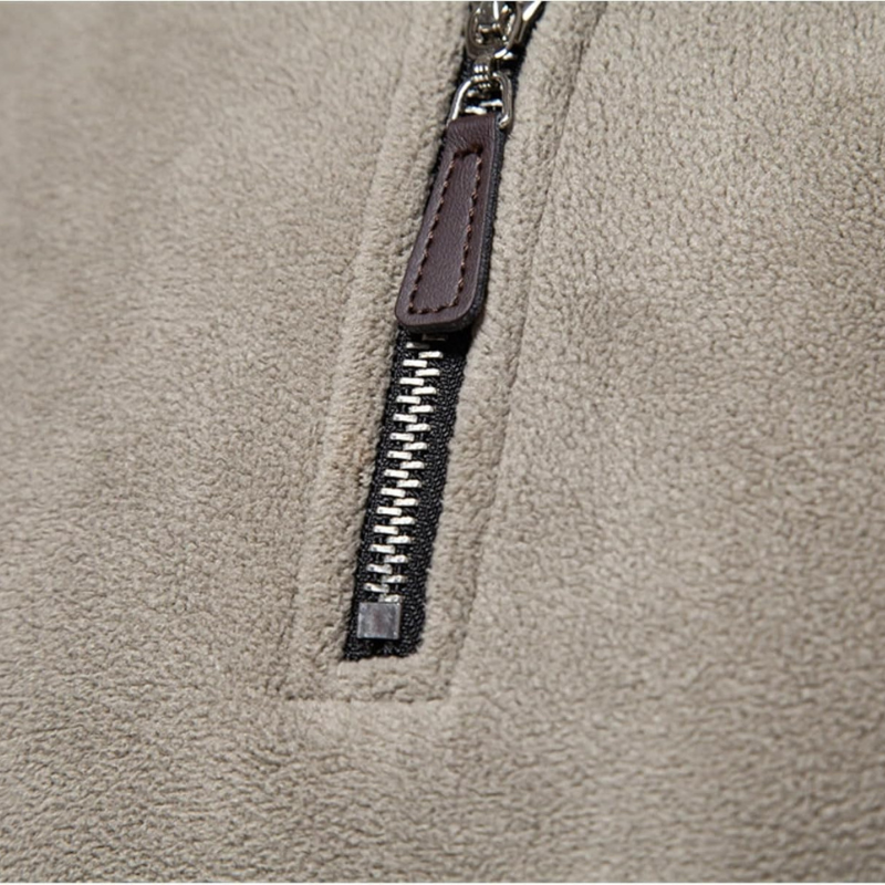 James Pull Men Wool Zipped – Warm, Comfortable & Elegant with Soft Lining