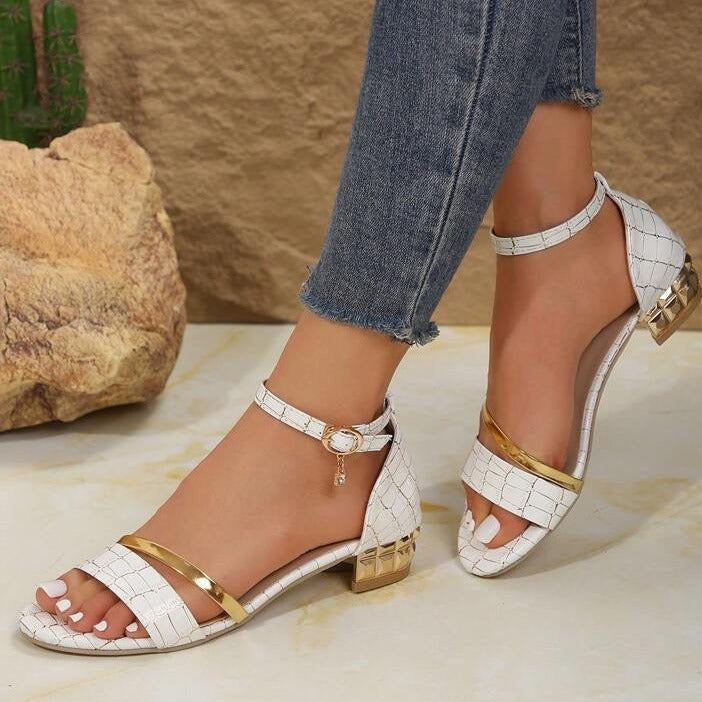 Sandalias Lori para Mujer – Sandalias de Verano Cómodas con Suela Ergonómica y Soporte