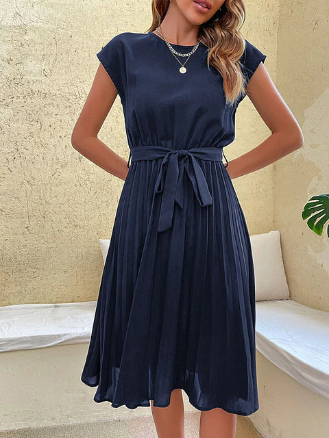 Feline Robe d’Été Élégante – Robe Légère et Féminine avec Coupe Fluide et Détails Raffinés