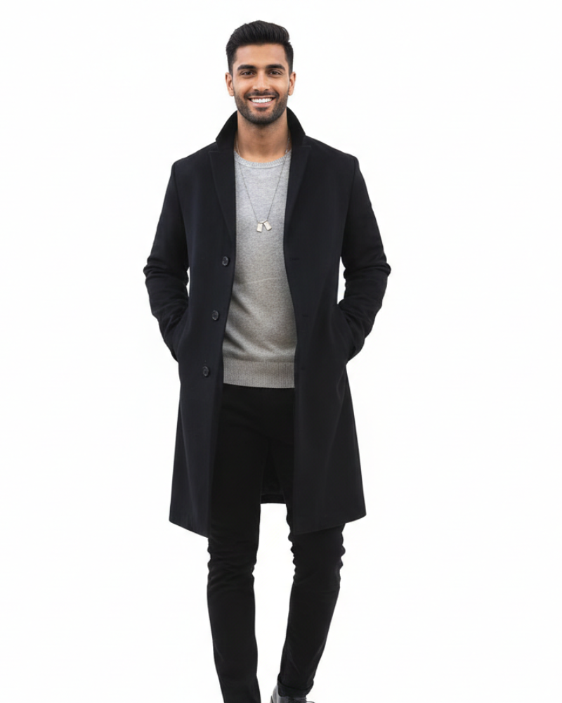 Norlan Herenjas met Enkele Knopen – Slim Fit & Moderne Stijl