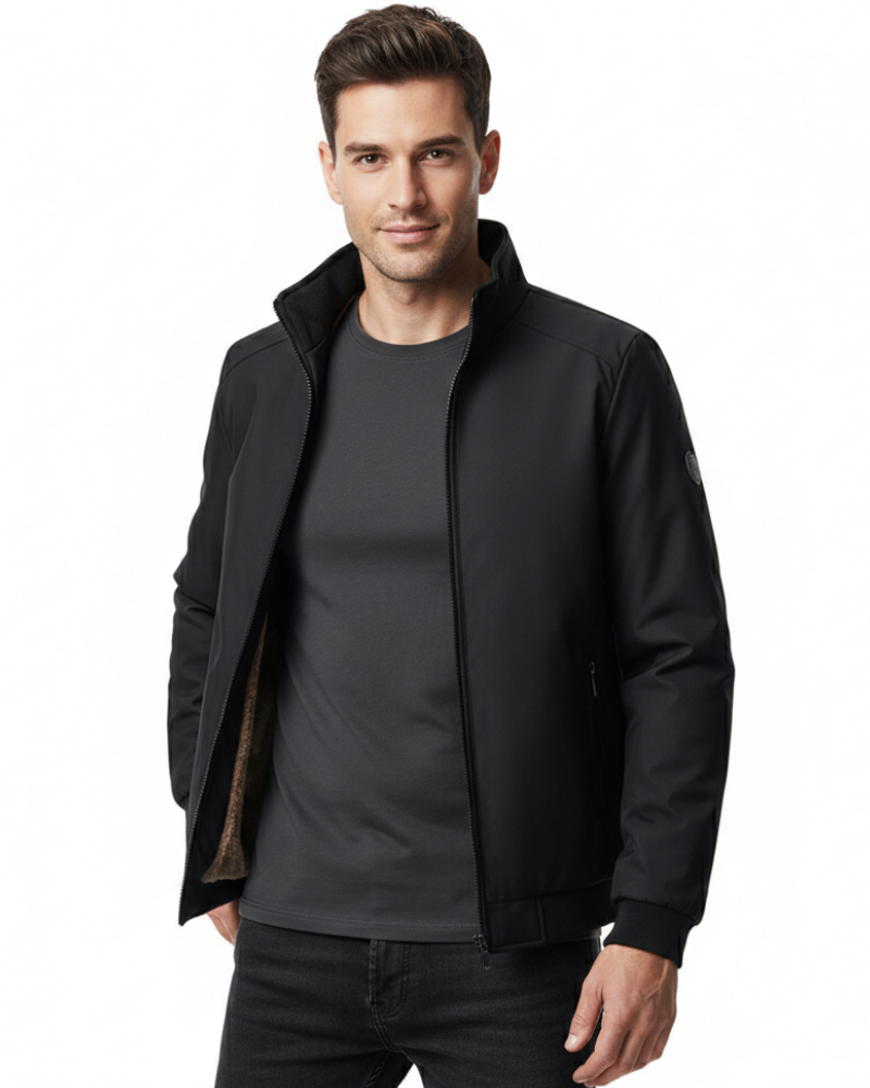 Declan Kurtka Zimowa Męska z Polarową Podszewką – Ciepła, Wodoodporna i Oddychająca