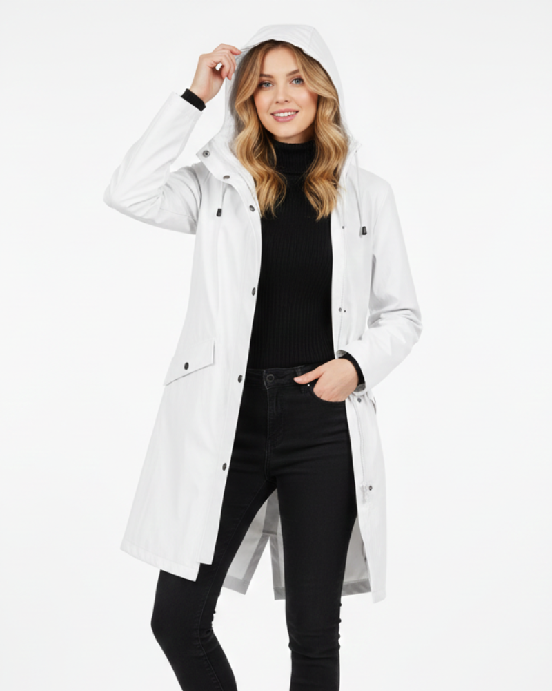 Clyde női esőkabát – vízálló, szélálló, elegáns és kényelmes kialakítással