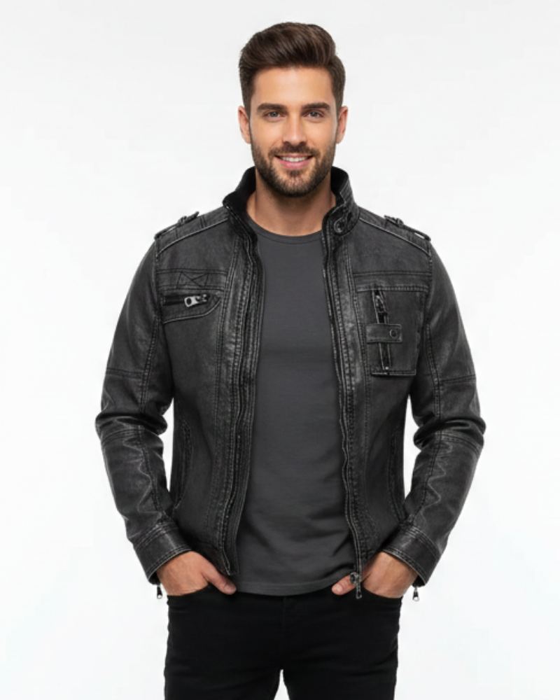Milet Veste Homme Zippée Casual – Veste Tendance Moderne au Style Urbain