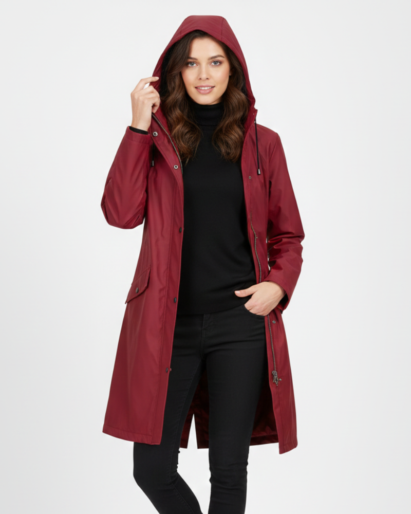 Clyde női esőkabát – vízálló, szélálló, elegáns és kényelmes kialakítással
