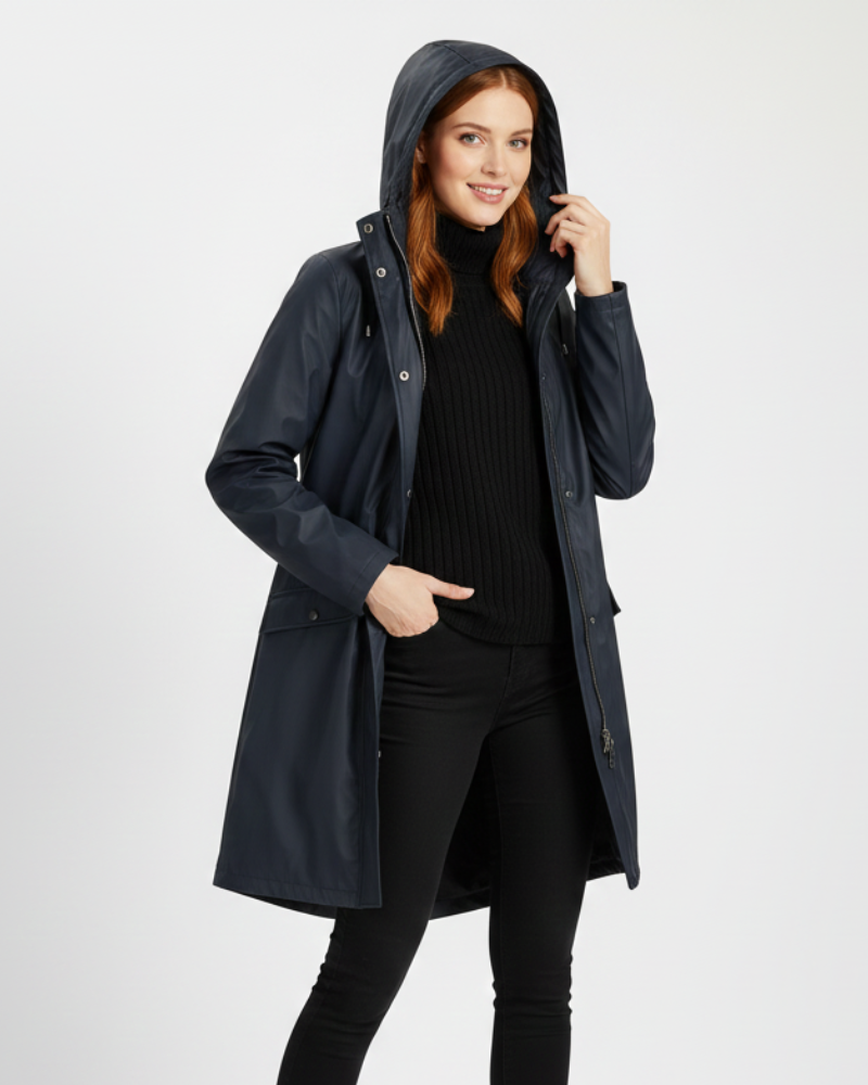 Clyde női esőkabát – vízálló, szélálló, elegáns és kényelmes kialakítással