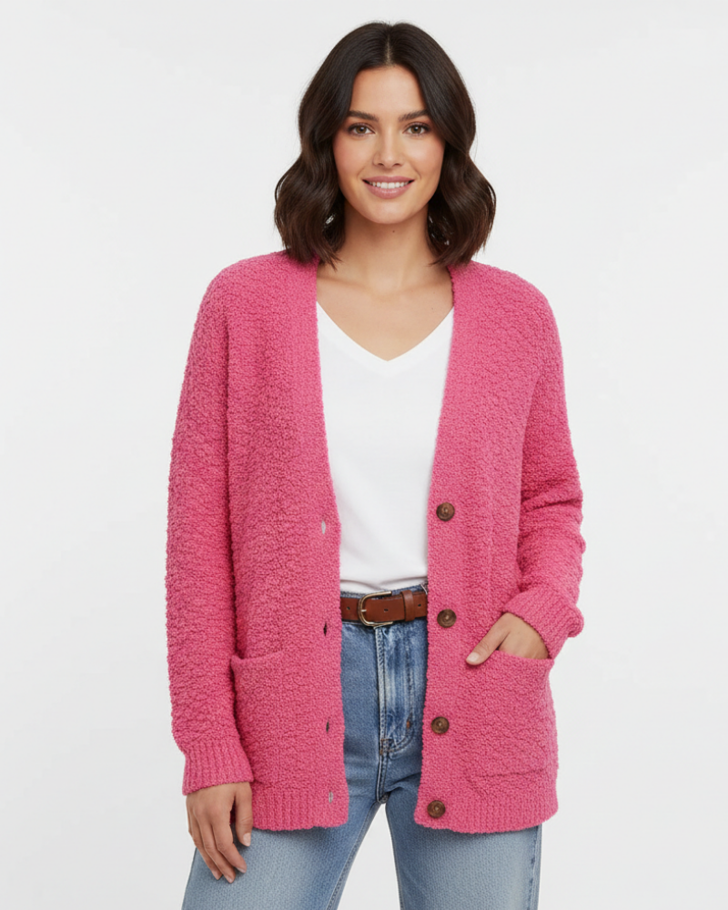 Жіночий м'який повсякденний жилет Milas Veste Pluche з кишенями, вільного крою