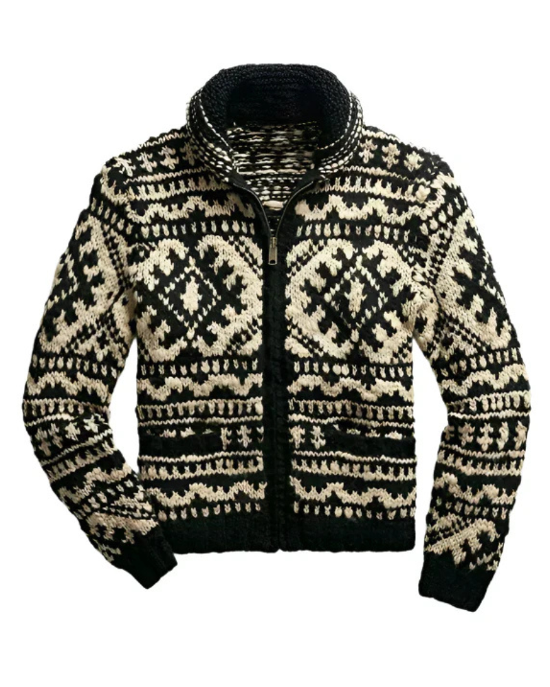 Camisola de Malha Dylan para Homem Casual – Quente, Confortável e Estilo Moderno