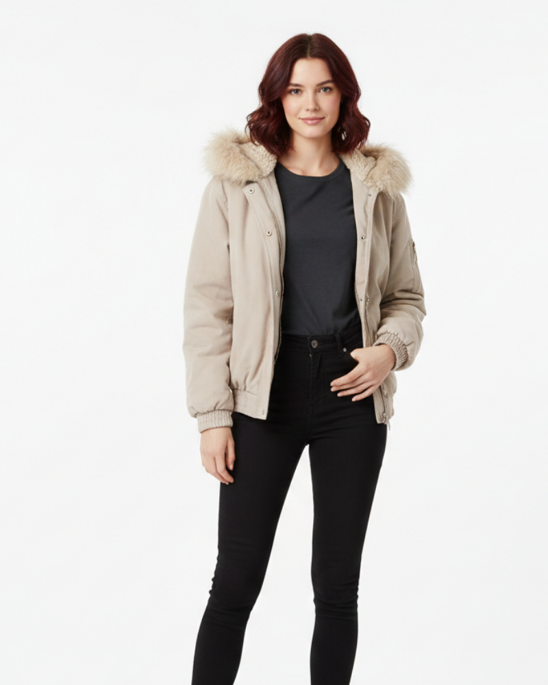 Jennifer Damesparka – Warme Winterjas met Modern Design en Comfortabele Voering