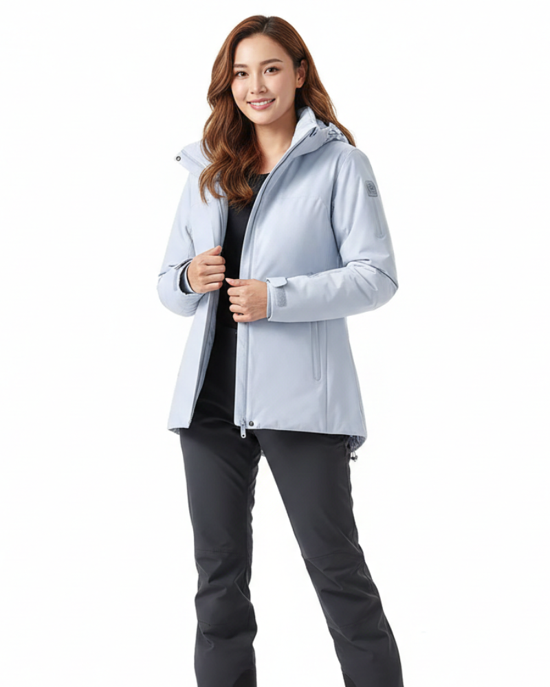 Кейсі зимове пальто жіноче водонепроникне – тепла флісова підкладка та структурований крій