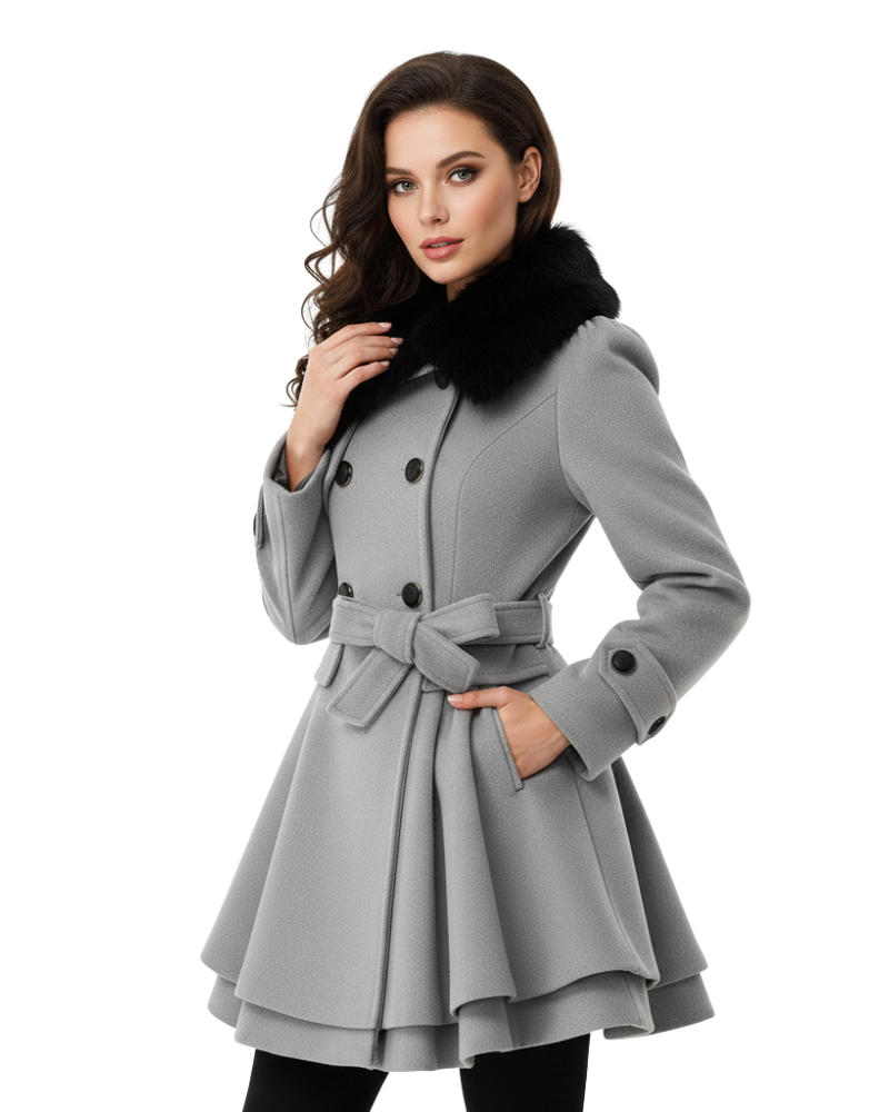 Shara Casaco de Inverno Mulher – Casaco Quente Elegante com Corte Confortável e Desenho Moderno