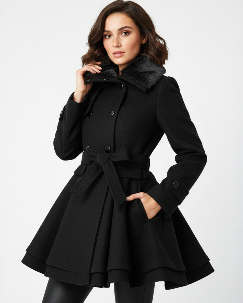 Shara Casaco de Inverno Mulher – Casaco Quente Elegante com Corte Confortável e Desenho Moderno