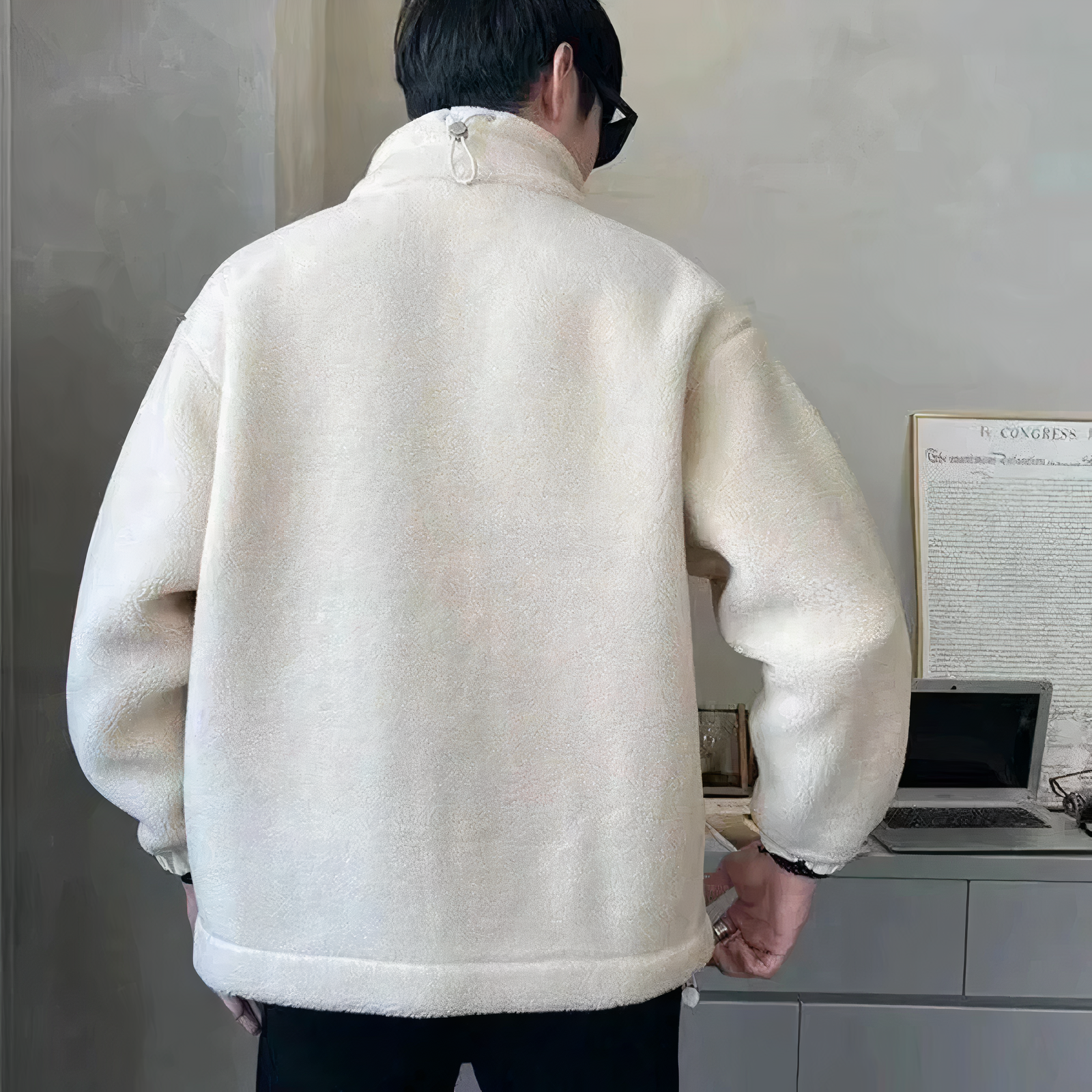 Kurtka polarowa Carlo męska – miękka i ciepła dzianina polarowa w swobodnym i nowoczesnym stylu