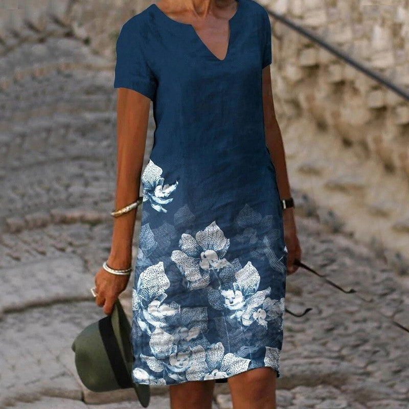 Letnia sukienka damska Isabelle – lekka, kwiatowa sukienka o eleganckim kroju i przewiewnej wygodzie