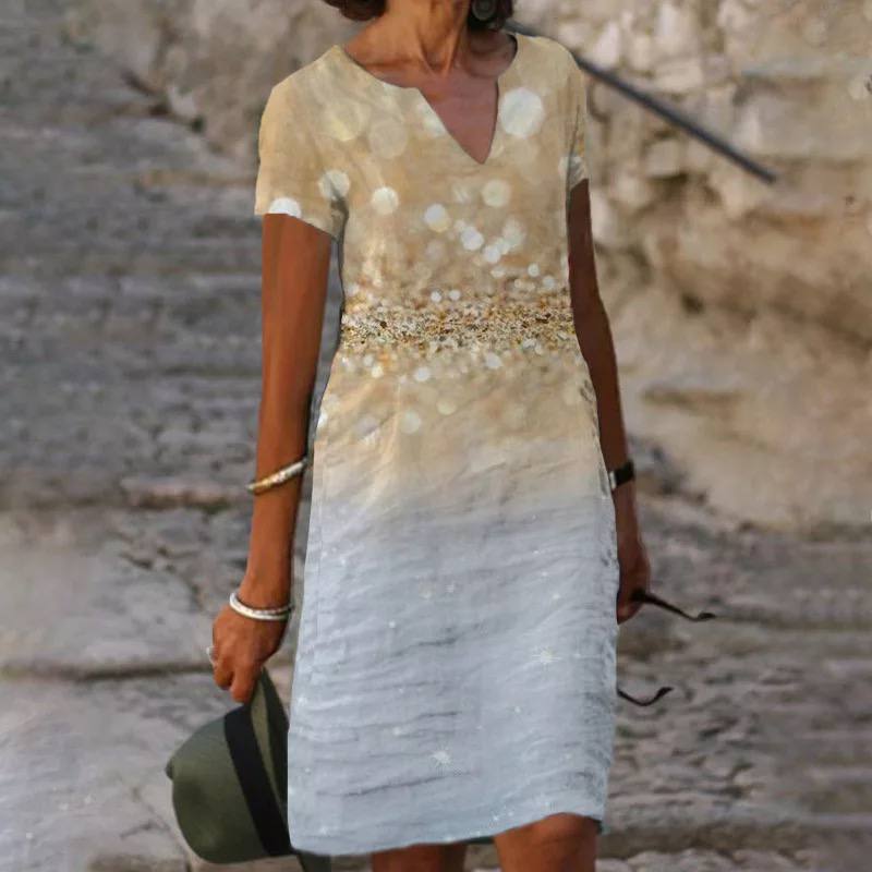 Letnia sukienka damska Isabelle – lekka, kwiatowa sukienka o eleganckim kroju i przewiewnej wygodzie