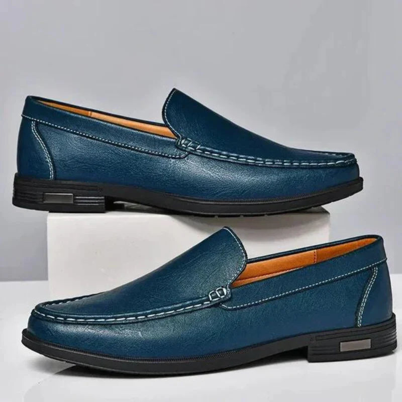 Mocassini in pelle da uomo Marcelo: eleganti e comodi per l'ufficio e lo stile casual chic