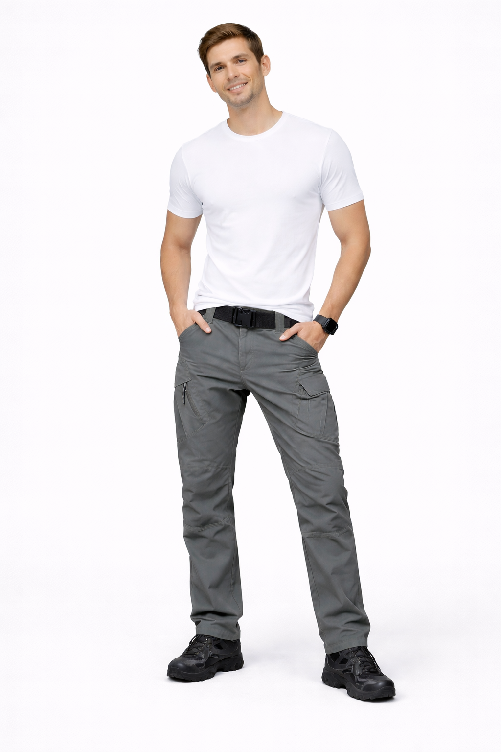 Markl Pantalon Tactique Homme Imperméable – Multi-Poches, Renforcé & Outdoor