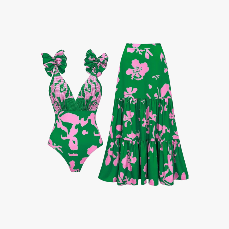 Elana Maillot de Bain Femme – Une-Pièce Sin Mangas en Poliéster con Copas Extraíbles