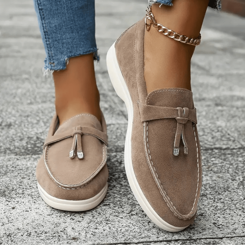 Mules slip-on da donna Jette - Mules senza tacco con fibbia alla moda e suola comoda
