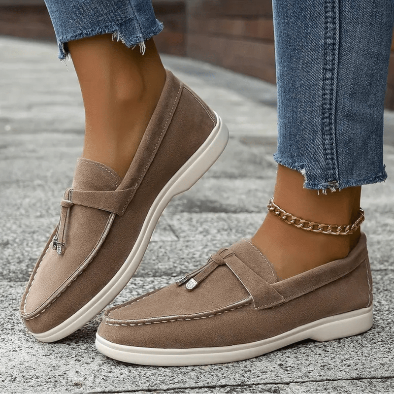 Mules slip-on da donna Jette - Mules senza tacco con fibbia alla moda e suola comoda