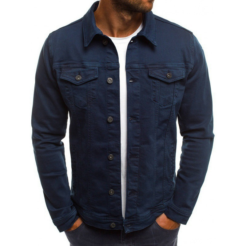 Ethan Veste en Jean Homme – Classique Moderne en Denim de Haute Qualité avec Poches