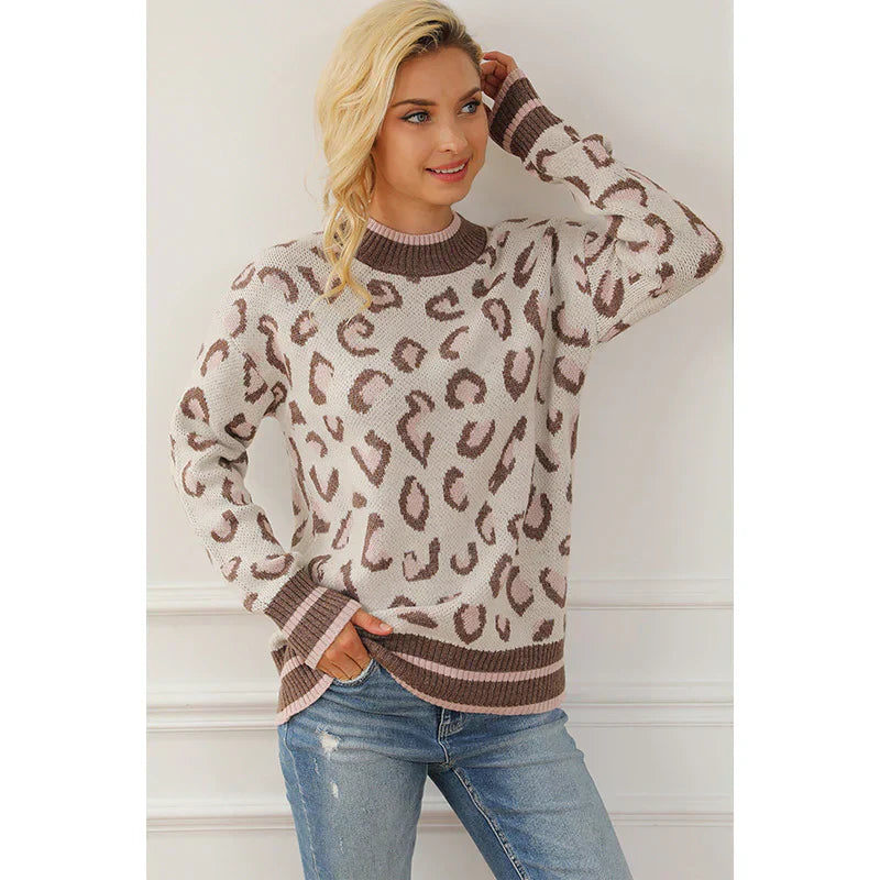 Zaylee Dames Top – Casual Veelzijdige & Comfortabele Gebreide Trui met Lange Mouwen